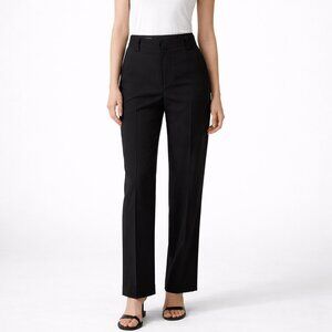 Gucci Black Wool Straight-Leg Dress Pants